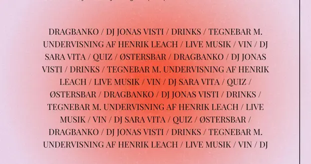 Kulturkvarteret Torsdagsbarer 2024