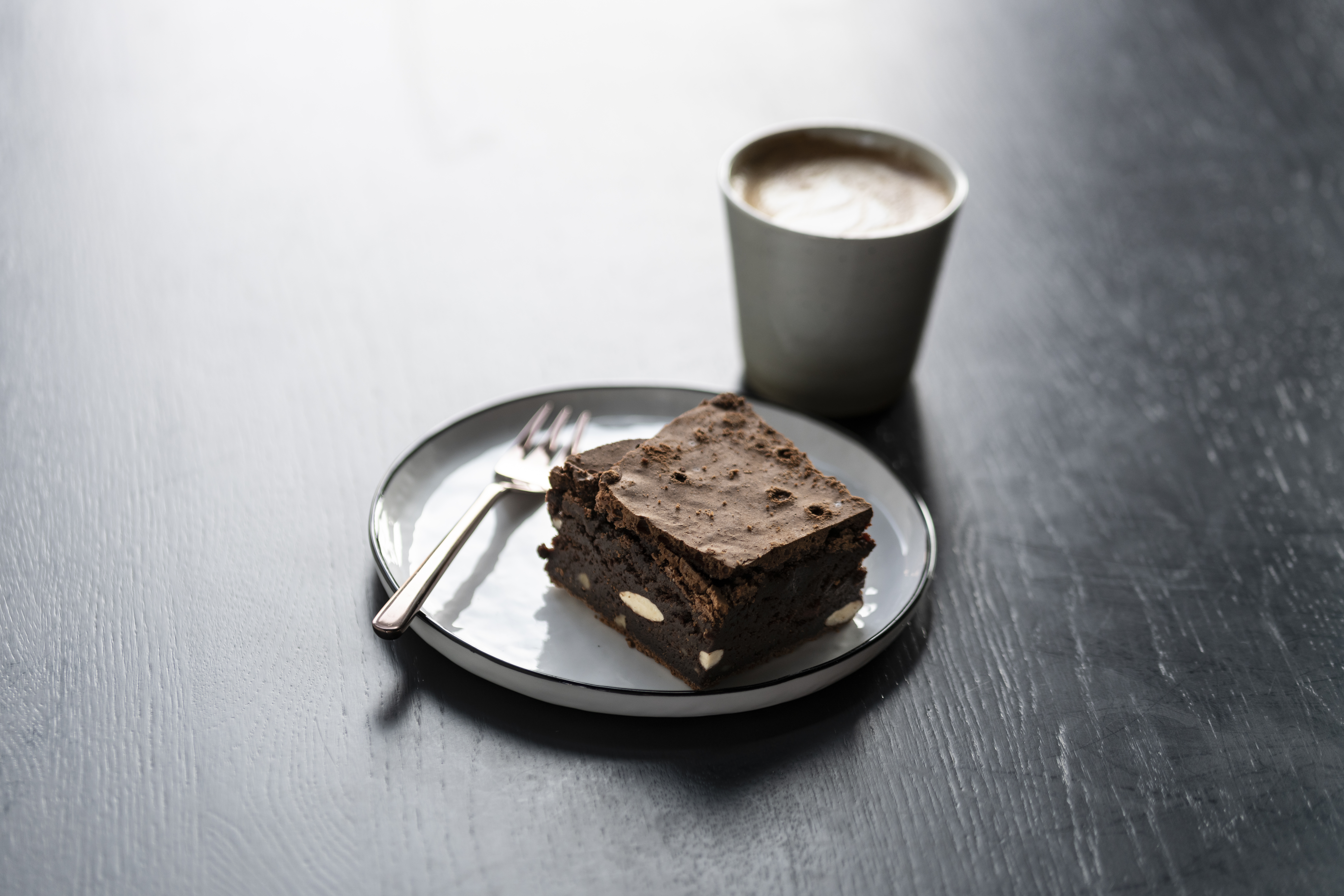 Cafeatery Brownie Og Kaffe